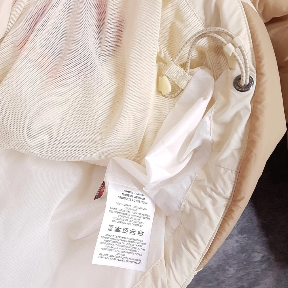 NIKE ACG Lunar Lake Therma-Fit ADV Puffer Jacket Womens SMALL Beige FZ6761-229